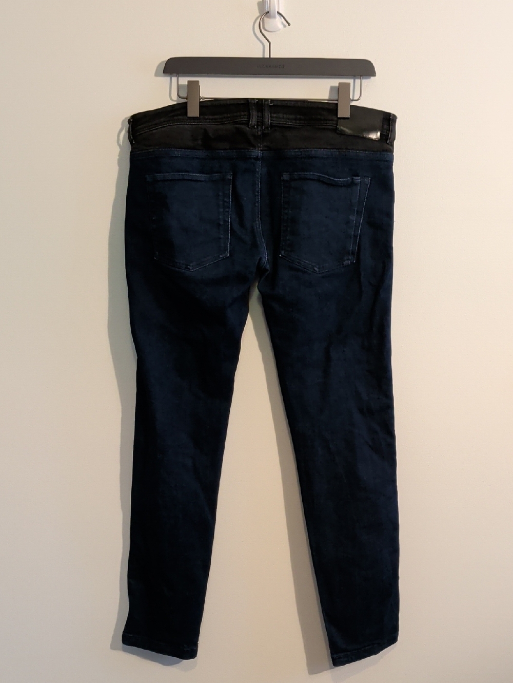 DIESEL Black Gold two-tone skinny jeans with side stripe - size 36 - Picture 9 of 14